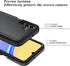 Qinmay Phone Case for Samsung Galaxy A15 5G Case with HD Screen Protector, Samsung A15 5G Case Durable Shockproof 3-Layer Cover for Galaxy A15 5G ...