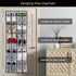 Over The Door Shoe Organizer, Hanging Shoe Organizer with 24 Mesh Large Pockets Door Shoe Rack Organizer for Men Women Kids Hanging Shoe Storage B...