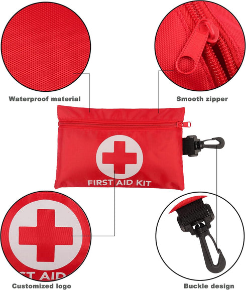 Galaxylense 128 Pcs First Aid Kits Small for Survival Emergency Trauma Military Tactical Medical School Office Home Hunting Camping Hiking Traveli...