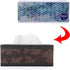 Sumnacon Tissue Box Cover Rectangule Leather Tissue Box with Magnetic Bottom,Stylish PU Tissue Box Holder for Bathroom Toilet Bedroom Living Room ...