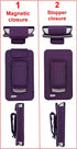 Fitted Leather Case W/Screen Protector (Lanyard Included) for Dexcom G7 / G6 Receiver (Purple)...