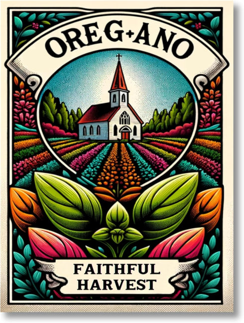 Oregano Herb Seeds - Non-GMO, Untreated, Heirloom - Ideal for Indoor & Outdoor Gardening - Essential for Authentic Culinary Seasoning - Featured i...