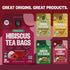 FGO Organic Hibiscus Tea, 100 Count, Eco-Conscious Tea Bags, Caffeine Free, Packaging May Vary (Pack of 1)...
