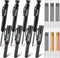 Hiboom 4 Pack Carpenter Pencils Set with 24 Refills, 2.8 mm Mechanical Carpenter Pencil Built in Sharpener Woodworking Marking Tool Solid Long Nos...