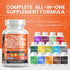 Clean Nutraceuticals L Tyrosine 1000mg Mucuna Pruriens 6000mg Bacopa Monnieri 500mg Ashwagandha 4000mg Focus Supplement w/N-Acetyl Cysteine 600mg ...