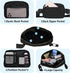 Waist Pack for Running Fanny Pack for Women and Men Gift Crossbody Belt Bag Bum Bag with Adjustable Strap for Sports for Men and Women Black...