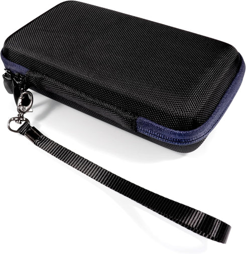 CaseSack Case for BOSCH GLM400CL Blaze Outdoor 400ft Bluetooth Connected Laser Measure (Black with blue zip)...
