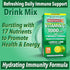 Stick Packs 16 Nutrients & 7 B-Vitamins, Help Support Immune System, Powerful Antioxidants, Contains Electrolytes, Green, Lemon-Lime Flavor, 14 Co...
