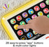 Fisher-Price Laugh & Learn Toddler Learning Toy Smart Stages Tablet Pretend Computer with Music & Lights for Ages 1+ Years...