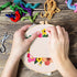 Nuberlic Embroidery Kit for Beginner Adults Starters, Stamped Cross Stitch Gift, Pre-printed DIY Funny Photo Frame Needlepoint Kit, Include Embroi...