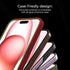 Deppa [2 Pack Premium Screen Protector for Iphone 15 (6.1') Tempered Glass 3D Edge to Edge Full Coverage |Case Compatible| with Easy Install Kit T...