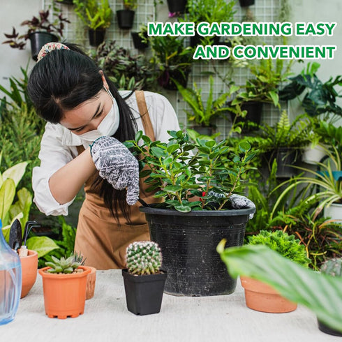 3Pcs Garden Tools, Mini Gardening Tools,Gardending Hand Tools Kit for Seedling for Succulent,Home Plants,Garden Potted Plants etc Indoor Plant Acc...