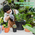 3Pcs Garden Tools, Mini Gardening Tools,Gardending Hand Tools Kit for Seedling for Succulent,Home Plants,Garden Potted Plants etc Indoor Plant Acc...