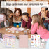 Unicorn Bingo - Birthday Bingo Games, Rainbow Unicorn Party Bingo, 24 Players Bingo Games for Unicorn Theme Birthday Party Outdoor Family Party Tr...