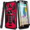 NZND Case for AT&T Fusion Z (V340U) / AT&T Motivate (V341U) with Tempered Glass Screen Protector (Maximum Coverage), Full-Body Protective [Militar...