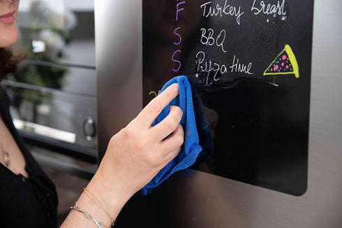 16x11 inch - Magnetic whiteboard for The Fridge - Magnetic Dry Erase Board - Fridge whiteboard - Refrigerator whiteboard - White Board for Fridge ...