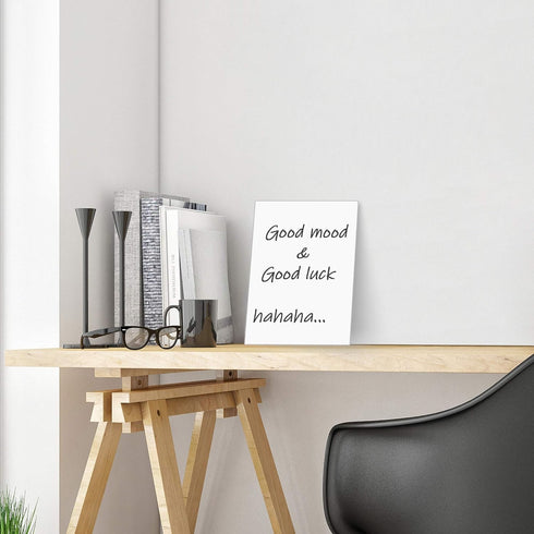 LLPT Dry Erase Magnetic Sheets 6 Packs 8.3" x 12.2" Reusable Washable No Adhesive Trimable Sticker Notes for Refrigerator Desktop Shelf DIY Whiteb...