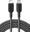 Anker Cable, 310 USB C to USB C Cable (10ft), (60W/3A) Type C Charger Cable Fast Charge for Samsung Galaxy S22, iPad Pro 2021, iPad Mini 6, iPad A...