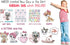 Glow in The Dark Cat Stickers with Dog and Fish, Wall Decals Sticker for Kids Bedding Room, Great for Birthday Gift Glowing Cat for Girls and Boys...