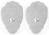 Easy@home 16 2"x3" Reusable Adhesive Electrode TENS Pads for TENS Electronic Pulse Massager in Hand Shape, 510K Cleared for Over The Counter (OTC)...