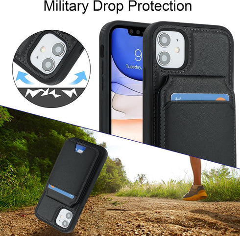 ?????? for iPhone 11 Case with Card Holder iPhone 11 Case magsafe Compatible for Women iPhone 11 Phone case Wallet magsafe Compatible Detachable M...