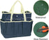 Garden Tool Bag 14" x 6.7" x 12" Large Oxford Waterproof with Pockets Garden Tote Bag Gardening Plant Tool Organizer Storage Carrier Store for Out...