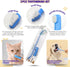 Dog Bath Grooming Kit: Silicone Dog Bathing Shampoo Brush, Pet Shedding Massage Glove, Double-Sided Pet Toothbrushes - Rubber Bath Brush for Long ...