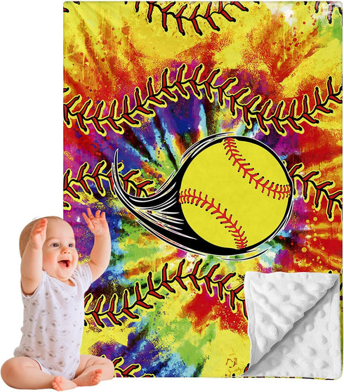 GRESATEK Newborn Baby Double Layer Blanket - Toddler Bedding Blanket for Baby Boys Girls and Kids - Warm Cozy Softball Bedding Essential...