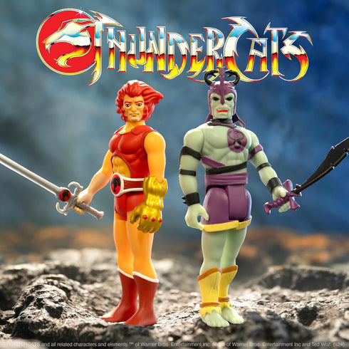 Super7 ThunderCats ReAction Figures Wave 06 - Mirror Lion-O Action Figure...