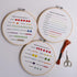 Bonroy Beginners Embroidery Stitch Practice kit, 3 Sets Embroidery Kit to Learn 30 Different Stitches for Craft Lover Hand Stitch with Embroidery ...