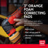Griot's Garage Orange Foam Correcting Pads for Car Polishing and Detailing, Removes Light to Moderate Paint Defects, Durable, Machine-Washable, 11...