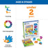 Learning Resources Spike and Friends Counting & Colors Book Set - Ages 18+ Months,6 Pieces,Toddler Learning Toys, Color and Counting Teaching Toys...