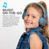 JLab JBuddies Studio On-Ear Kids Wired Headphones, Toddler Headphones, Kid Safe, Studio Volume Safe, Volume Limiter, Folding, Adjustable, Noise Is...