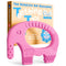 Cute Valentines Day Baby Gift - Baby Elefun Teething Toys for Babies Age 0 to 6 Months - 5X Pain Relief Smart Teether, Zero Developmental Delay Pi...