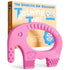 Cute Valentines Day Baby Gift - Baby Elefun Teething Toys for Babies Age 0 to 6 Months - 5X Pain Relief Smart Teether, Zero Developmental Delay Pi...