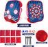 ArtCreativity 2 in 1 Bean Bag Toss Game and Sticky Ball Darts Game - Outdoor Games for Kids - Pop-Up Design for Quick Setup - Toddler Throwing Gam...