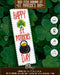 Povitrulya Counted Cross Stitch Kit 'Happy St. Patrick’s Day' - DIY Embroidery Book Marker Set for Adults with Paper Pattern, 16 Count Aida Canvas...