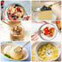 8PCS Coffee Spoons 6.7 Inches Round Stainless Steel Espresso Spoon, Gold Long Handle Stirring Tea Spoons, Coffee Bar Accessories for Dessert Cake ...