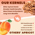 Organic Apricot Seeds Extract - ONLY Kernel supplement- Safe dosage 500mg - Antioxidant, Support Joint Health, Gut & Heart Health, Bone Density, R...