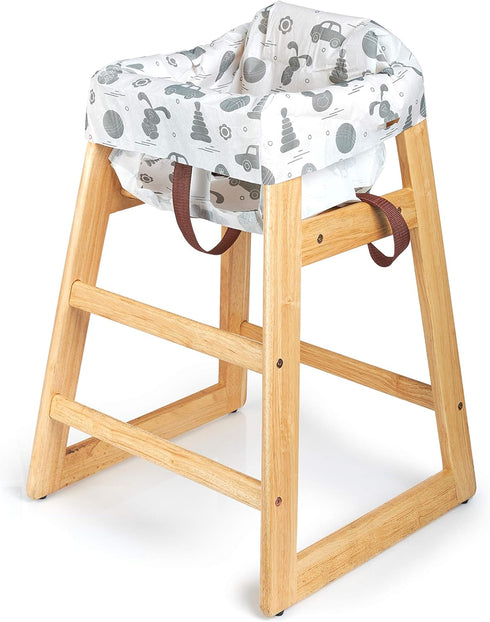 Disposable High Chair Covers for Restaurant and Home 10 Pack for Baby Kids Toddlers to Protect Against Germs and Messy Meals...