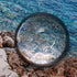 Sumnacon Crystal Magnifying Glass Dome - 3.15'' Crystal Magnifier Dome, Fuctional Paperweight/Photography/Decoration, Reading Aid for Blueprints, ...
