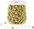 65.6Ft Christmas Tree Beads Garland Clearance, Fishing Line Artificial Pearls Beads String Roll Chain Faux Pearl Beaded Trims for Christmas Tree D...