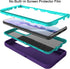 MXX Case Compatible with Galaxy S21 Ultra Case, 3-Layer Super Full Heavy Duty Body Bumper Cover/Shock Protection/Dust Proof, Designed for Samsung ...