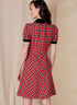 Vogue Misses' Empire Waist Dress Sewing Pattern Kit, Code V1822, Sizes 8-10-12-14-16, Multicolor...