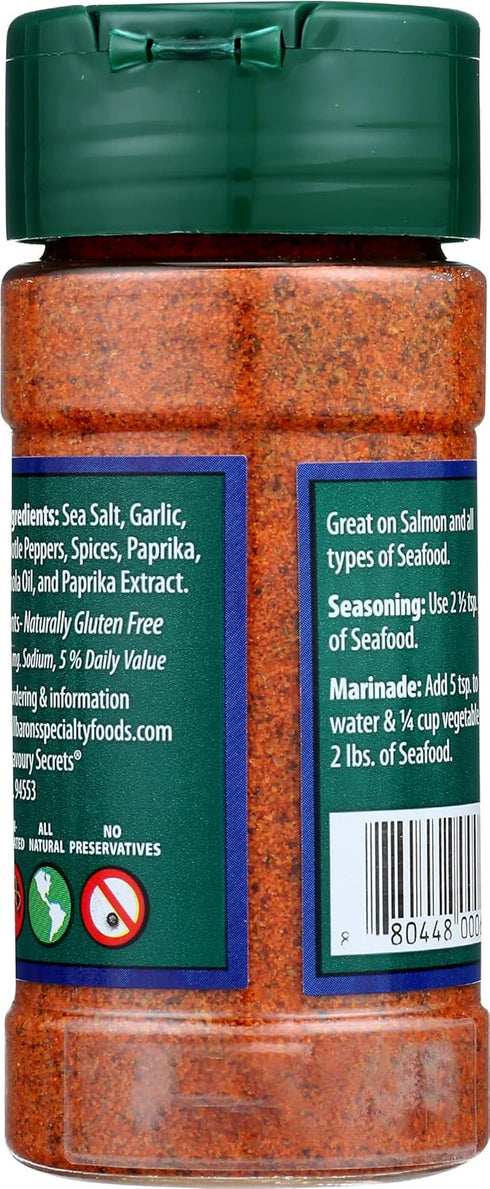 Baron Spices & Seasonings Northwestern Salmon Seasoning, 2.61 OZ...