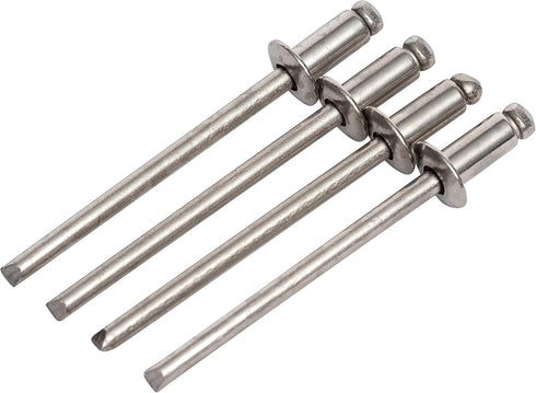 Arrow RSST1/8 Short Stainless Steel 1/8-Inch Pop Rivets for Metal, Fabric, Leather, and Auto Repair, 25-Pack...