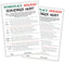 Office Christmas Scavenger Hunt Game, Set of 20 Pieces Game Cards, About Christmas Content, Workplace Christmas Party Game, Office Team Building G...