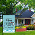 Funny Fishing Garden Flag-A Bad Day is Better Than A Good at Work Sign -With Fisherman Theme Party Decor , Birthday Retirement Lawn Indoor and Out...