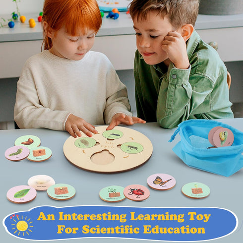 Life Cycle Toys for Kids, Learning & Educational Science Kits, Preschool Learning Toys for Toddler Age 3 4 5 6 7 8...