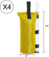 ABCCANOPY 112 LBS Extra Large Canopy Sand Bags, 4-Pack, Yellow (Without Sand)...